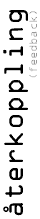 �terkoppling (feedback)
